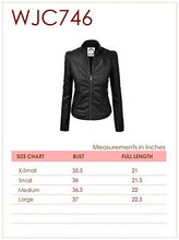 Load image into Gallery viewer, Women&#39;s Faux Leather Jacket