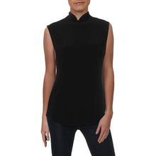 Load image into Gallery viewer, Women&#39;s Sleeveless Mao Collar Top