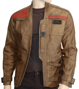 Magnoli Clothiers Finn Poe Leather Jacket Tan