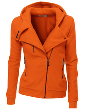 Load image into Gallery viewer, Women&#39;s Resistance Orange High Neck Jacket