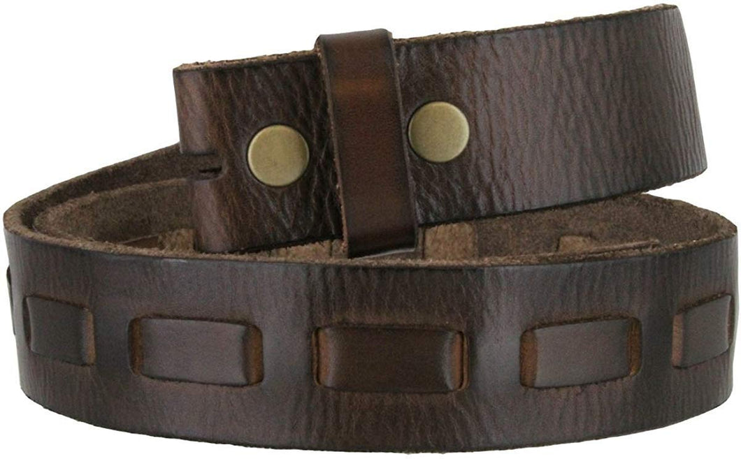 Dark Brown Double Wrap Belt