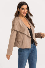 Load image into Gallery viewer, Women&#39;s Suede Leather Jacket