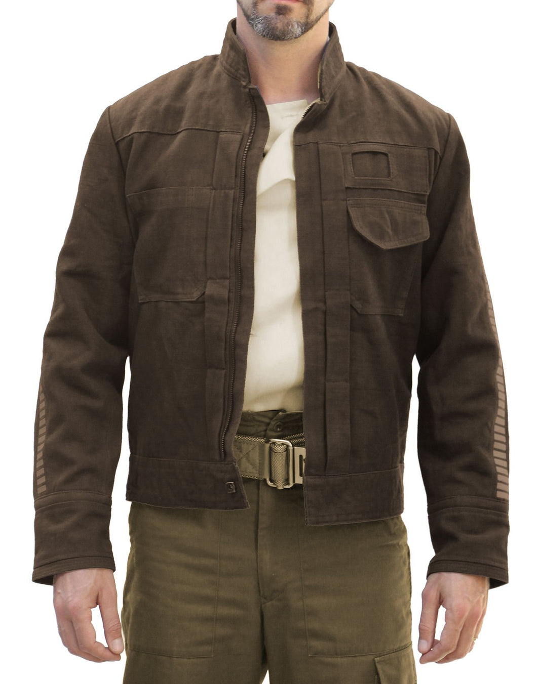 Magnoli Clothiers Star Wars Rogue Jacket Brown (Andor)
