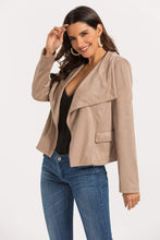 Load image into Gallery viewer, Women&#39;s Suede Leather Jacket