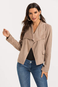 Women's Suede Leather Jacket
