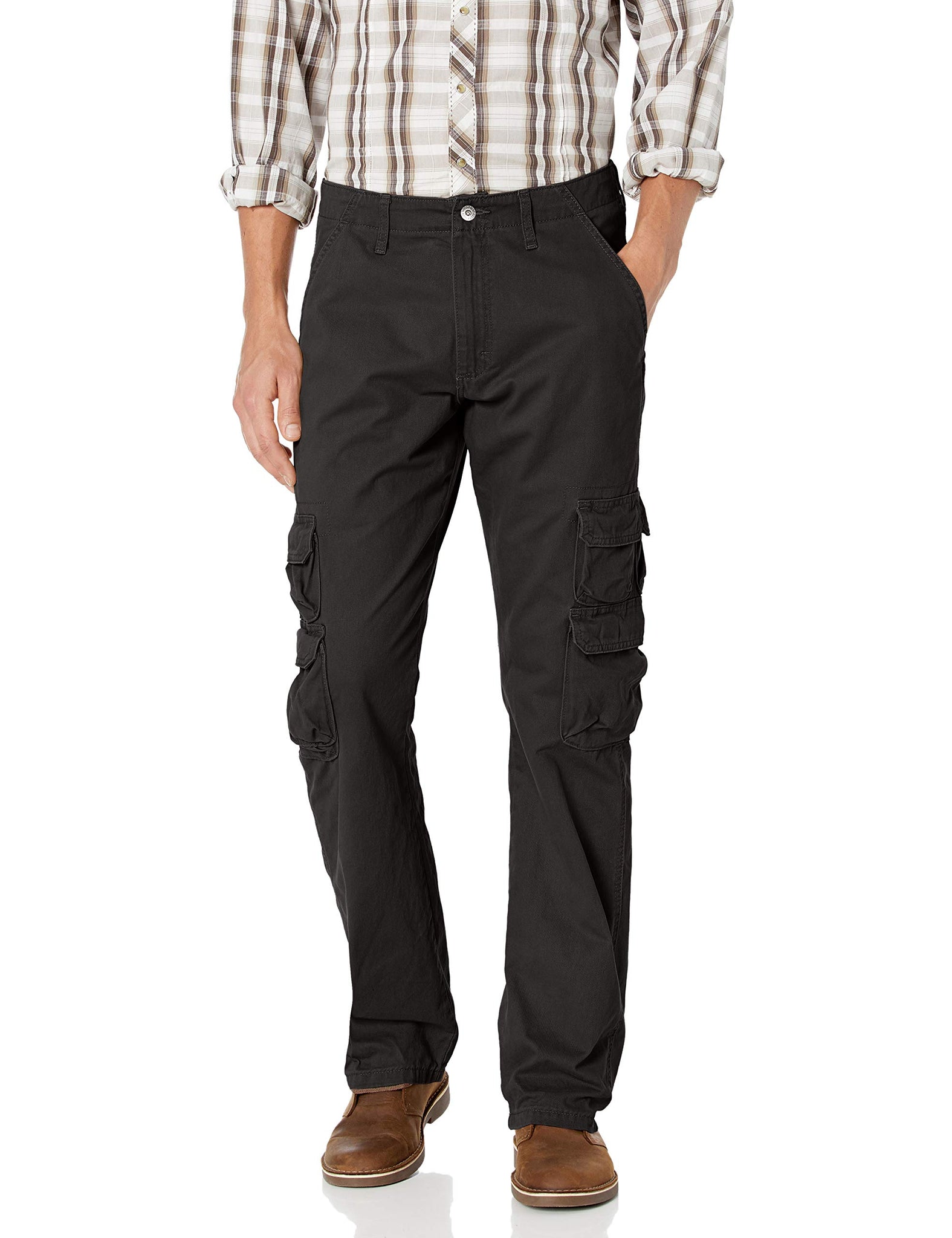 Industrial Relaxed Fit Straight Leg Cargo Pants, Men's Pants